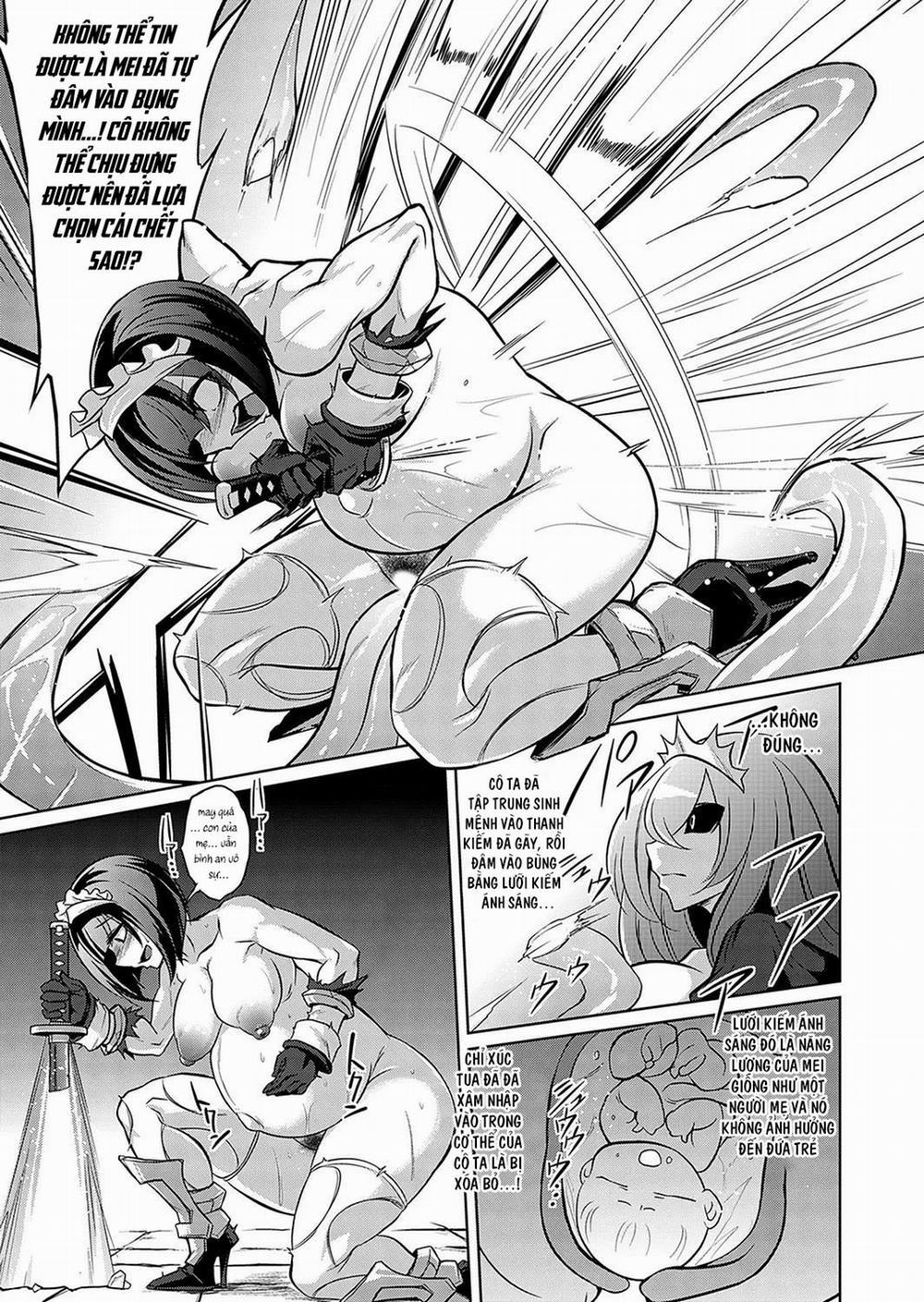 クイーン オブ スレイヴス ダッシュ 忍者とぷにあなが出会ってやっぱりバトル妊婦 4 trang 14