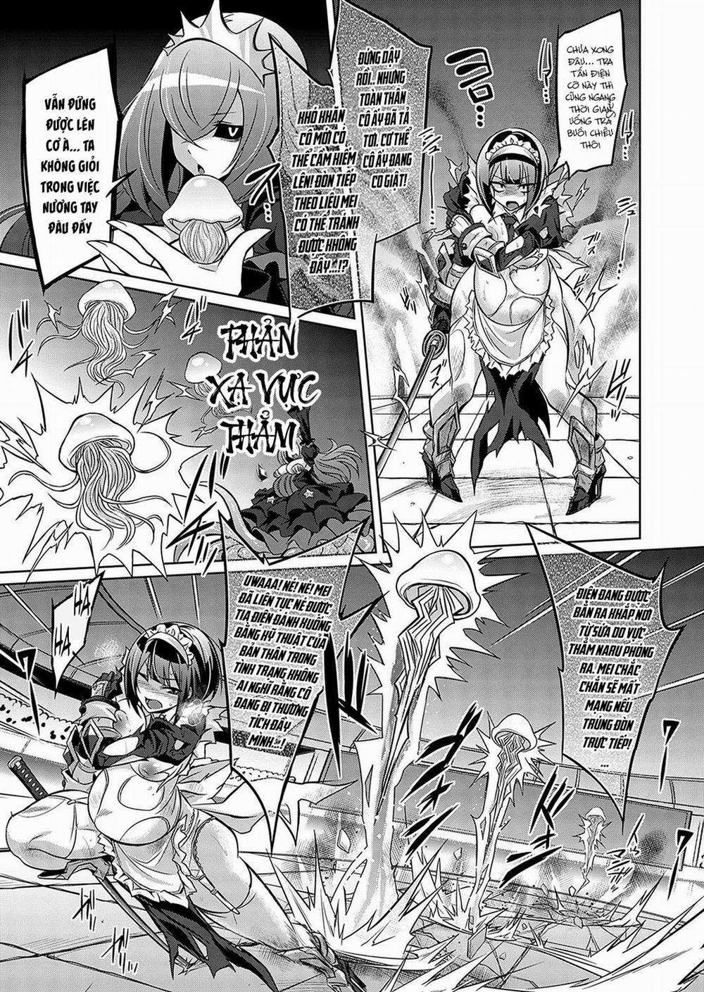 クイーン オブ スレイヴス ダッシュ 忍者とぷにあなが出会ってやっぱりバトル妊婦 4 trang 8