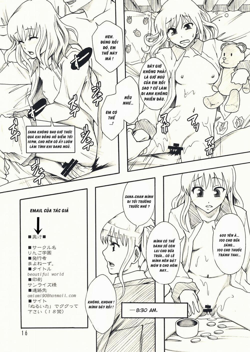 1 Thế Giới Tươi Đẹp (Beautiful World) Oneshot trang 17