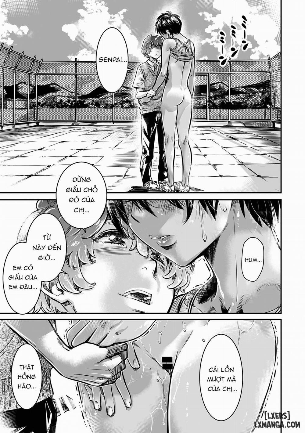 175cm Tall Track and Field Girl Really Wants to Drink Her Kouhai’s Semen Oneshot trang 32