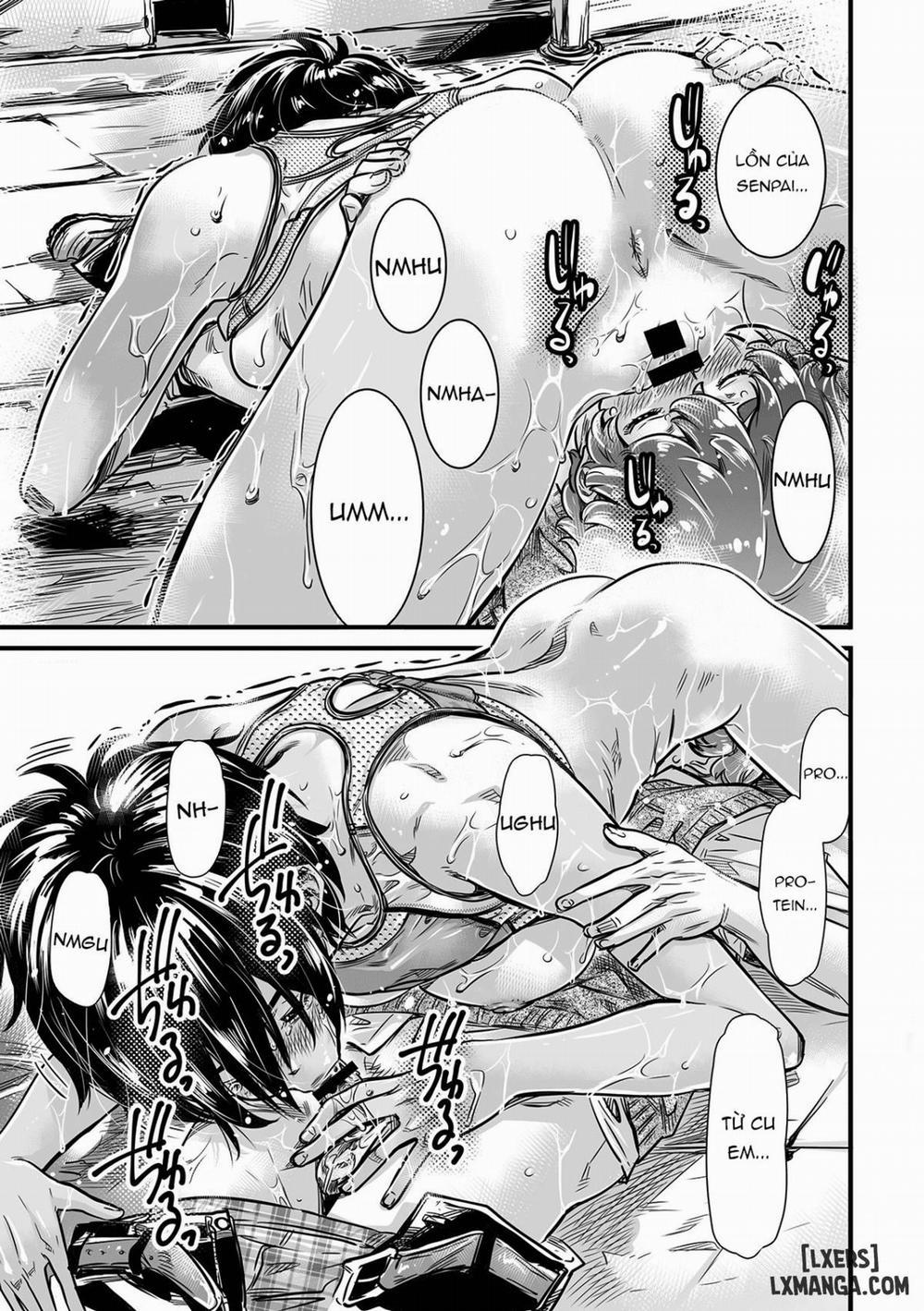 175cm Tall Track and Field Girl Really Wants to Drink Her Kouhai’s Semen Oneshot trang 36