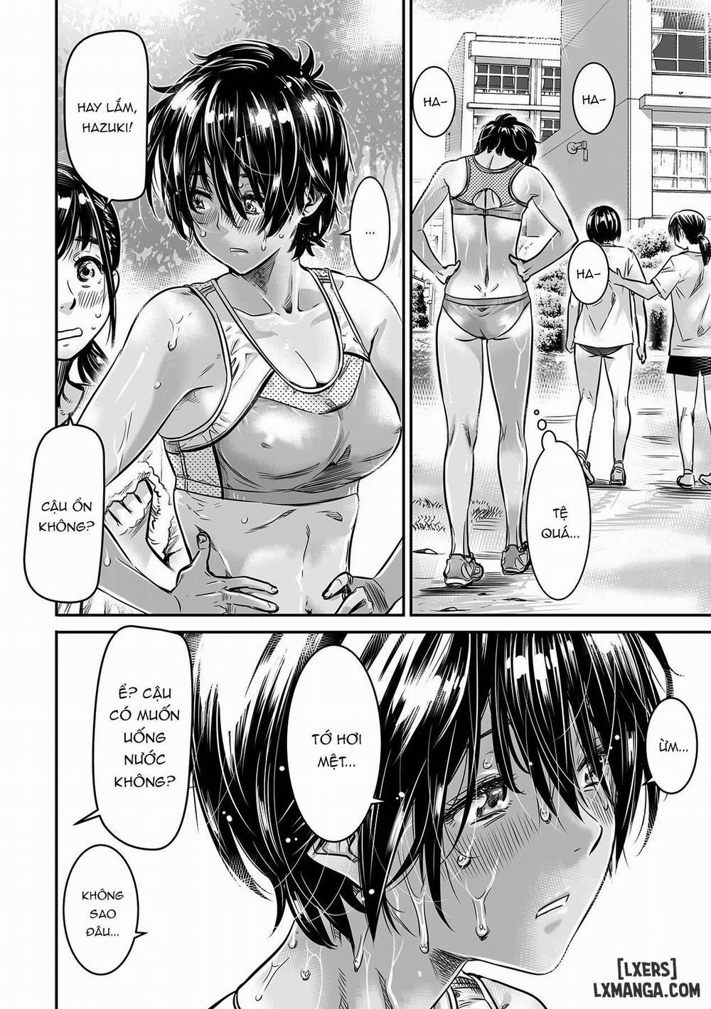 175cm Tall Track and Field Girl Really Wants to Drink Her Kouhai’s Semen Oneshot trang 7
