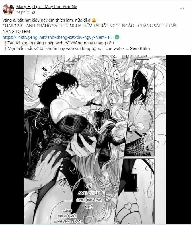 [18+] Ác Ma Hôn Chân Tôi 13.1 trang 5