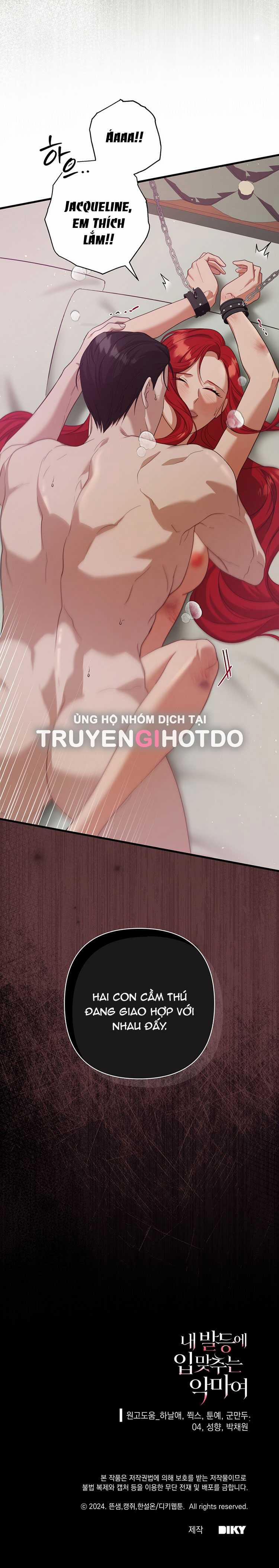[18+] Ác Ma Hôn Chân Tôi 13.2 trang 22