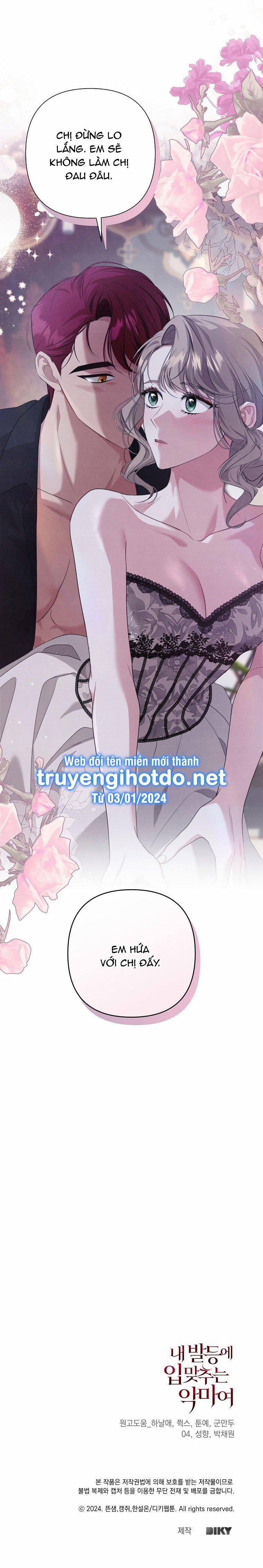 [18+] Ác Ma Hôn Chân Tôi 14.2 trang 10