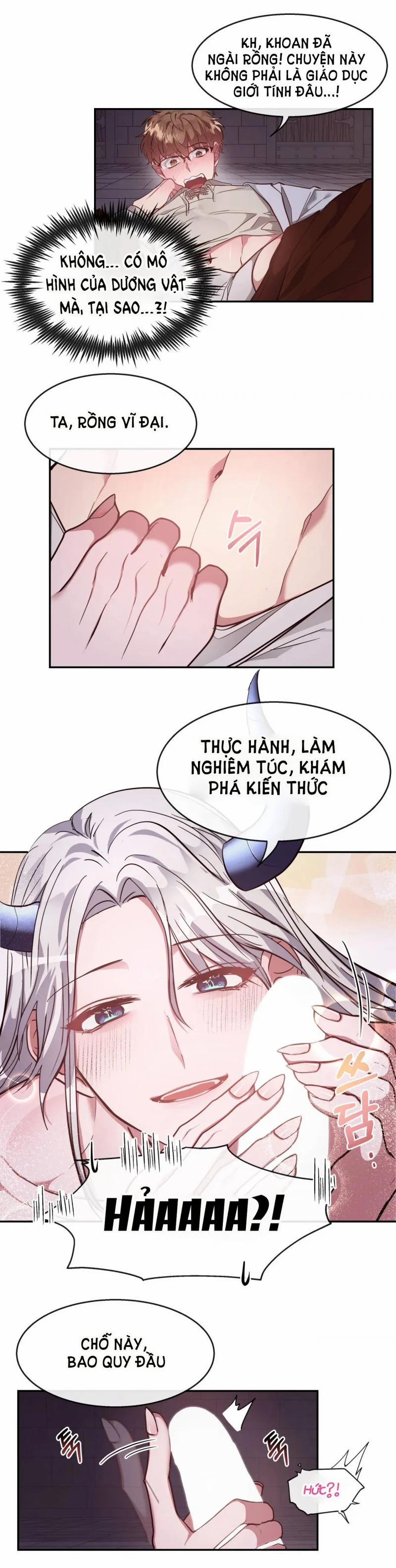 [18+] Bên Trong Lâu Đài ~ Người Lớn Đang Giáo Dục Giới Tính Với Các Chủng Tộc Khác Nhau 2.5 trang 4