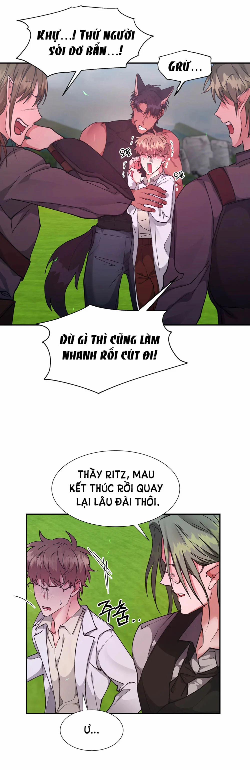 [18+] Bên Trong Lâu Đài ~ Người Lớn Đang Giáo Dục Giới Tính Với Các Chủng Tộc Khác Nhau 28.2 trang 3