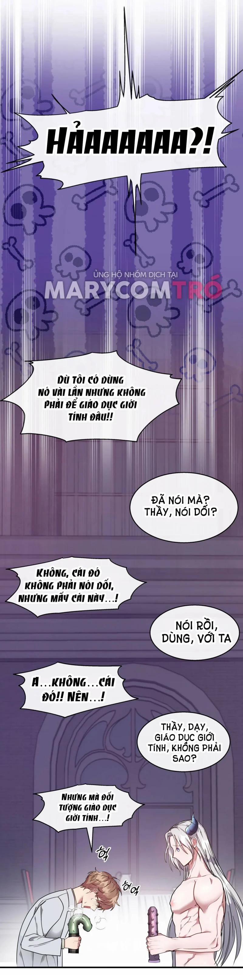 [18+] Bên Trong Lâu Đài ~ Người Lớn Đang Giáo Dục Giới Tính Với Các Chủng Tộc Khác Nhau 4 trang 15