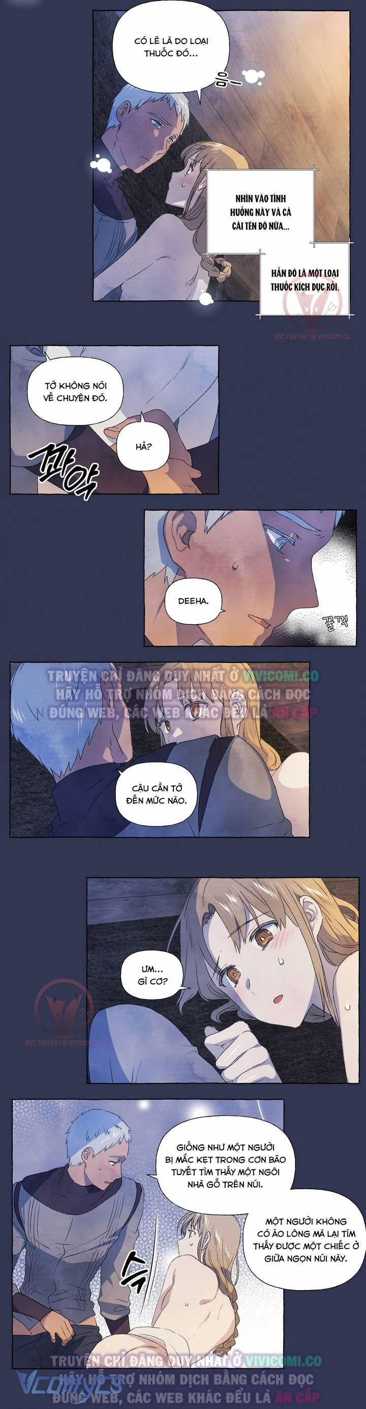 [18+] Chàng Sói Ngốc Và Nàng Thủ Thư 18 trang 11