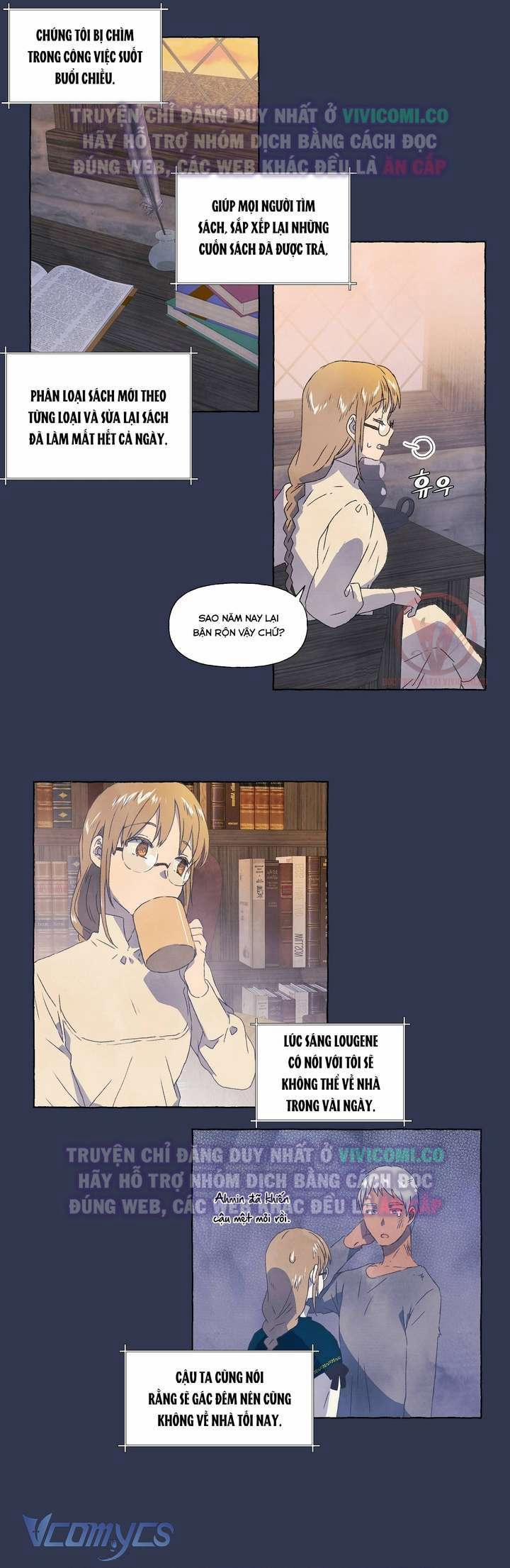 [18+] Chàng Sói Ngốc Và Nàng Thủ Thư 6 trang 7