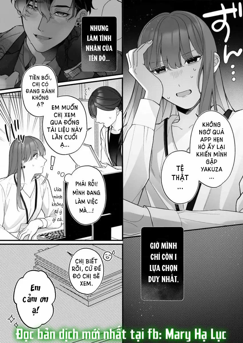 [18+] Chàng Yakuza Máu S Biến Thái Và Hợp Đồng Tình Yêu 2.1 trang 6