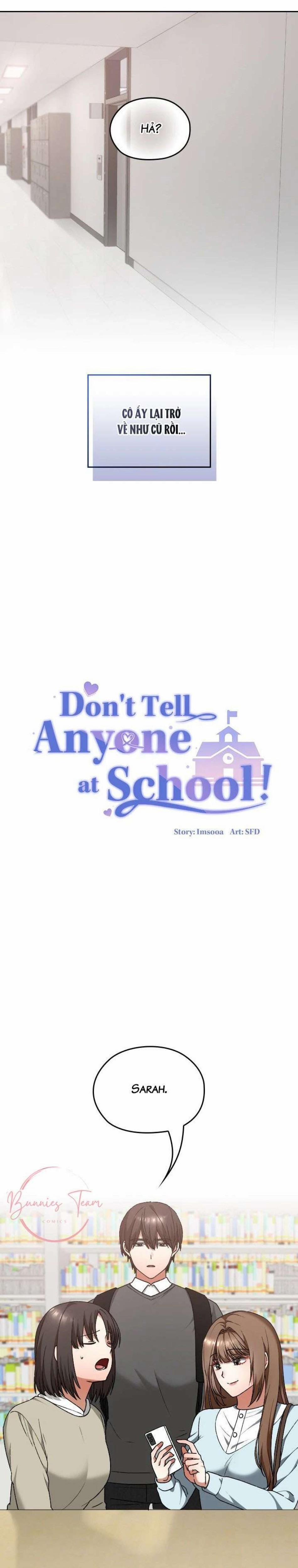 [18+] Đừng Nói Với Ai Ở Trường! 18 trang 10