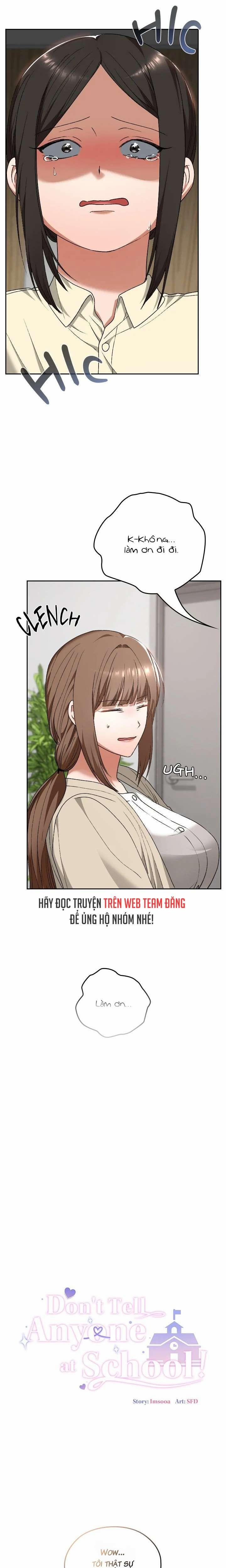 [18+] Đừng Nói Với Ai Ở Trường! 22 trang 8