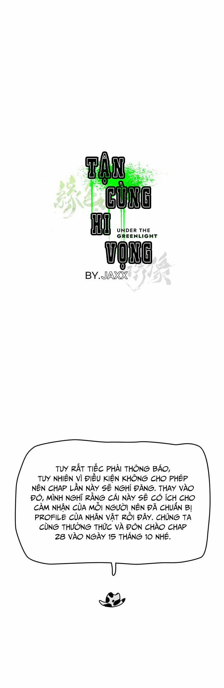 [18+] Dưới Ánh Đèn Xanh 0.0 Ngoại truyện trang 0