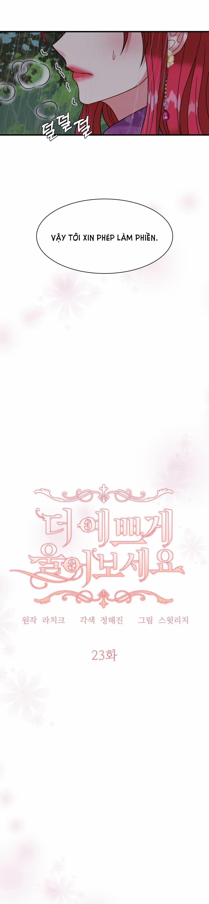 [18+] Khi Nàng Khóc Trông Thật Xinh Đẹp 23.1 trang 2