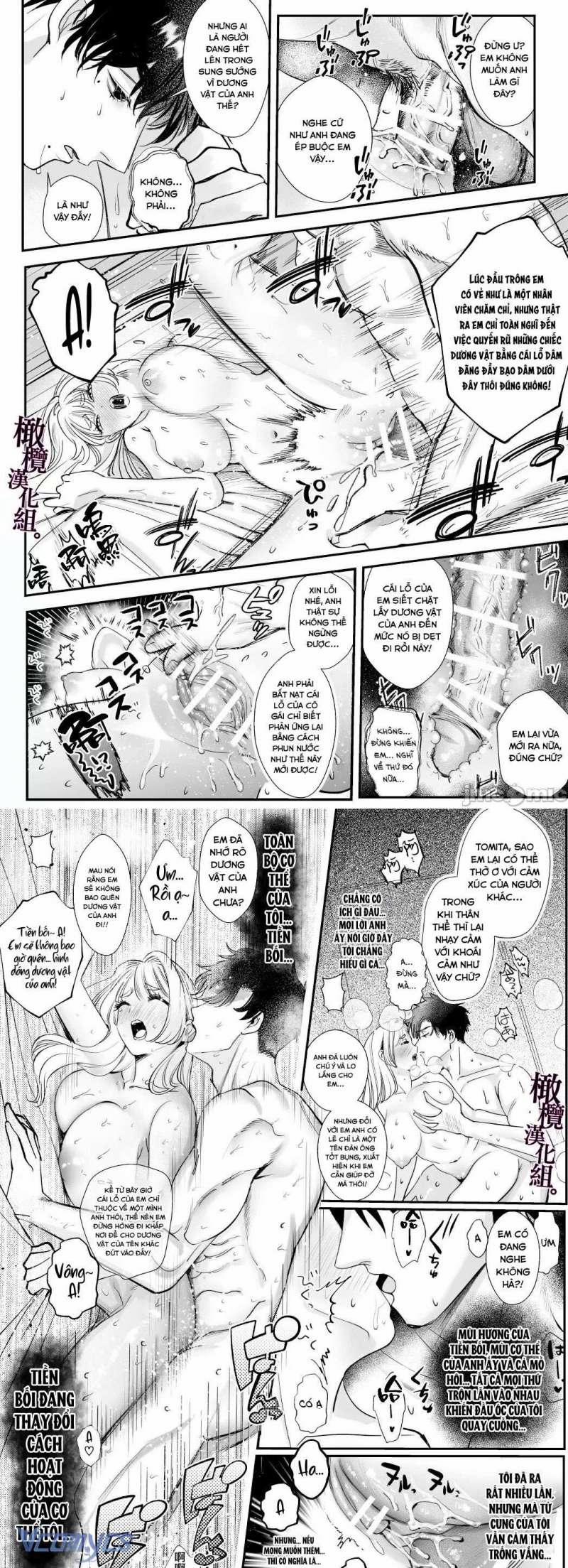 [18+] Một Mình Với Tiền Bối Trong Đêm Bão~ 1 trang 20