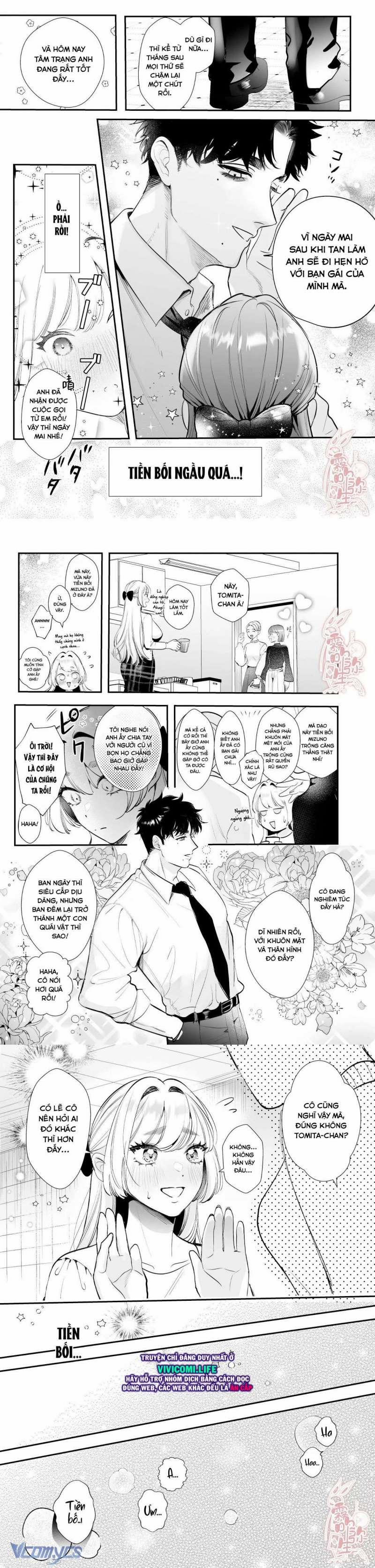 [18+] Một Mình Với Tiền Bối Trong Đêm Bão~ 2 trang 3