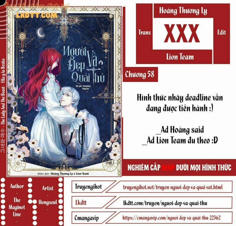 [18+] Người Đẹp Và Quái Thú 58 trang 0