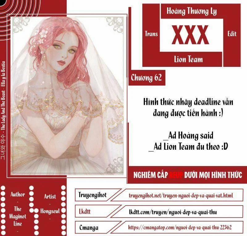 [18+] Người Đẹp Và Quái Thú 62 trang 0