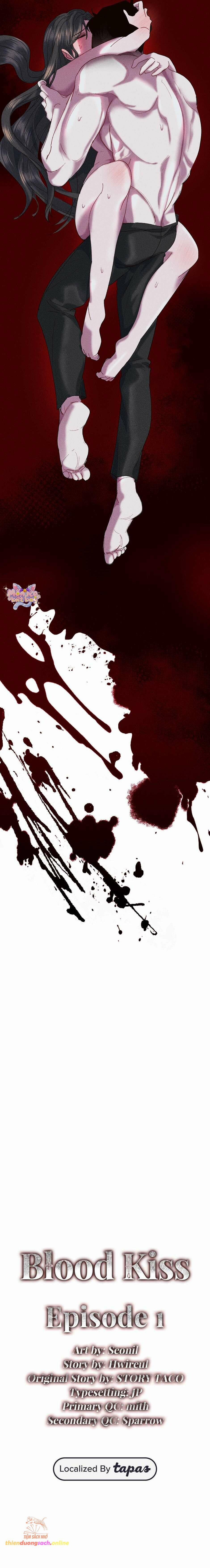 [18+] Nụ Hôn Máu 1 trang 9