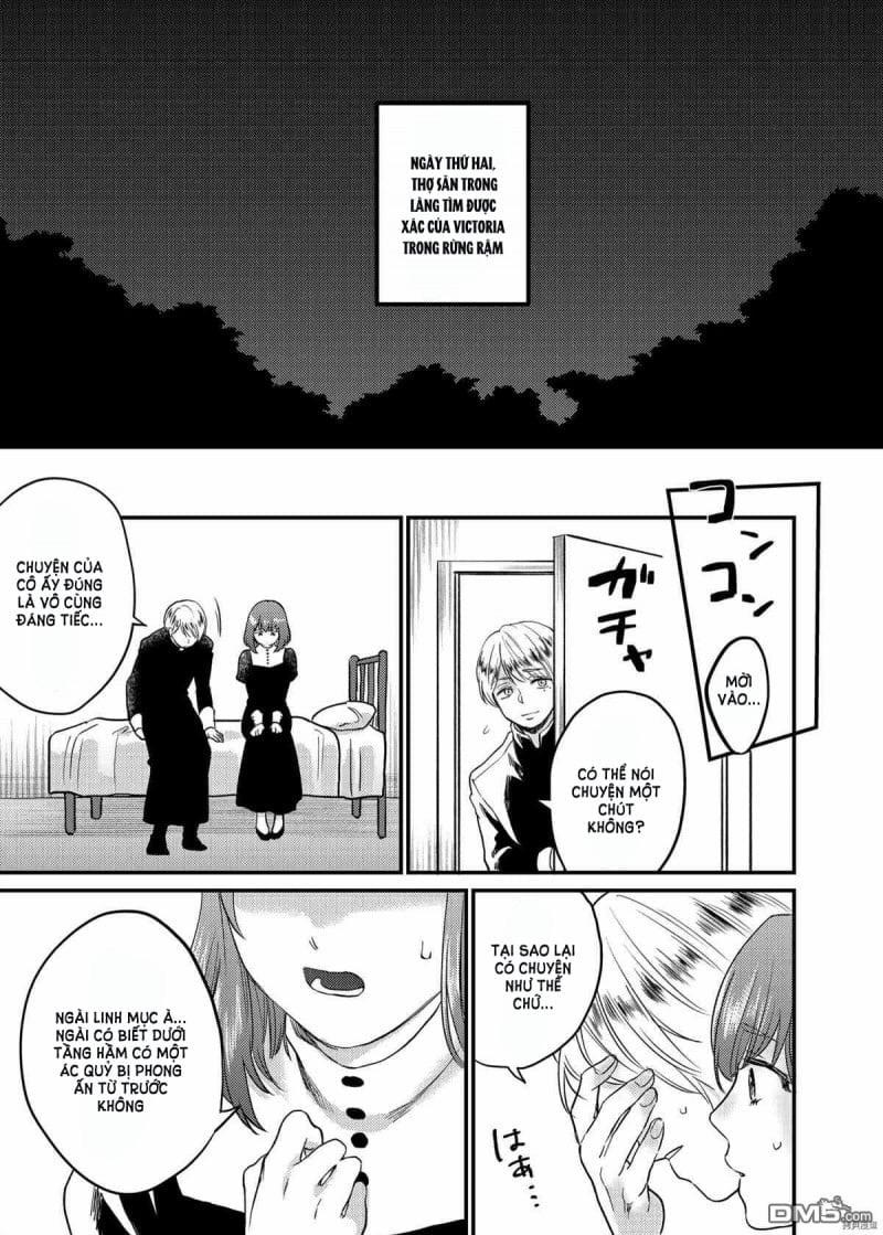 [18+] Nữ Tu Sĩ Học Việc Và Ác Ma Đói Khát Ở Dưới Tầng Hầm Cấm Kỵ 2.1 trang 9