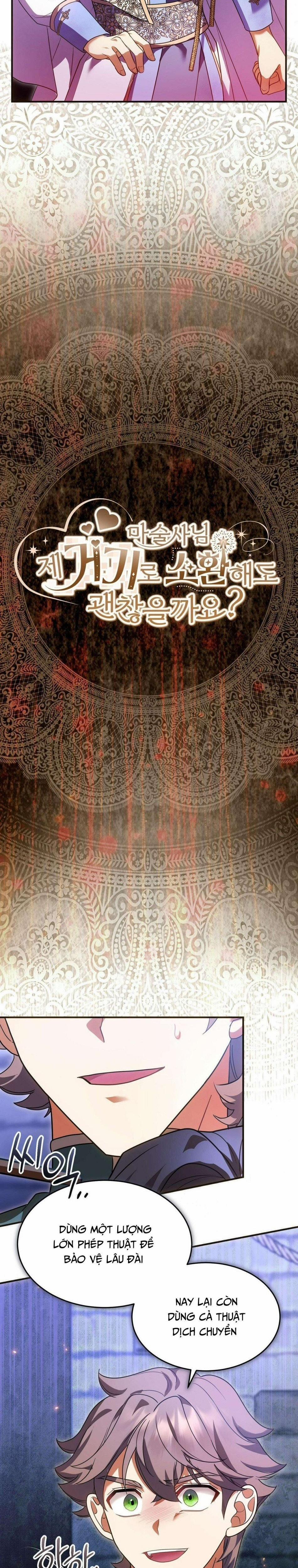 [18+] Pháp Sư, Ngài Có Thể Triệu Hồi Tôi Đến Chỗ Đó Không? 18 trang 5