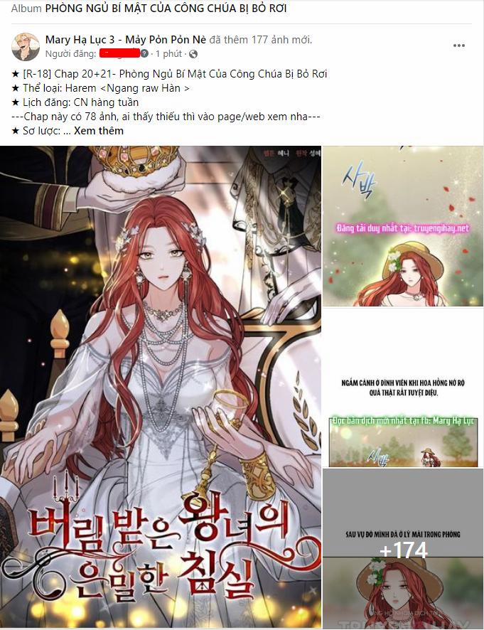 [18+] Phòng Ngủ Bí Mật Của Công Chúa Bị Bỏ Rơi 21.1 trang 41