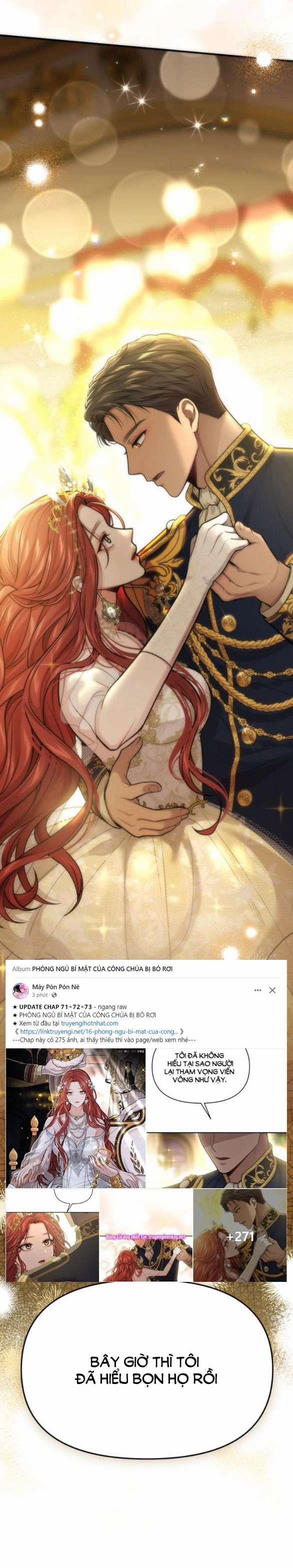 [18+] Phòng Ngủ Bí Mật Của Công Chúa Bị Bỏ Rơi 71.1 trang 3