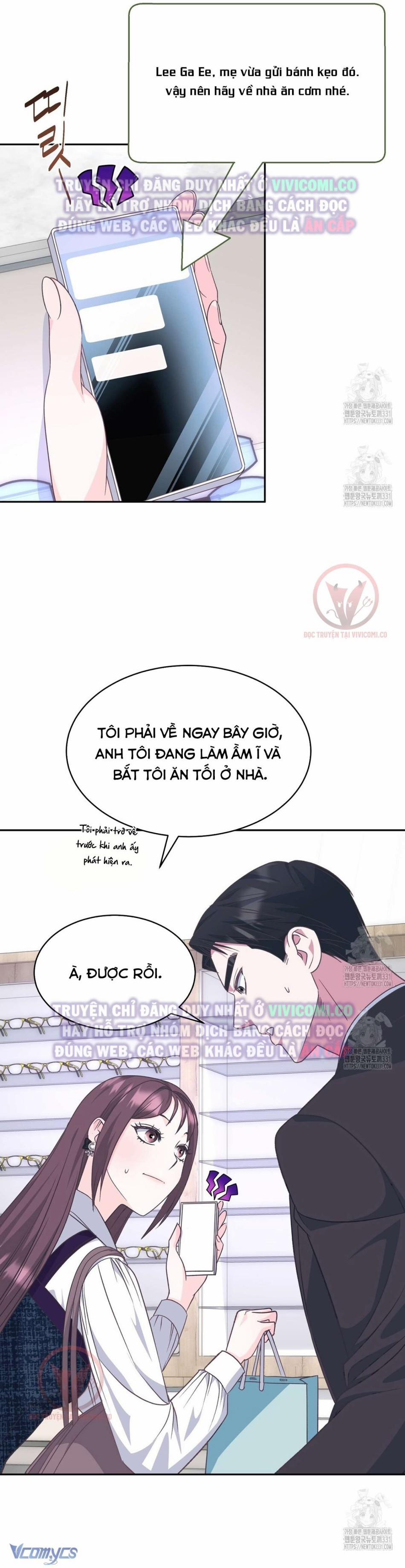 [18+] Sếp Của Anh Trai Tôi Đã Vượt Quá Giới Hạn 12 trang 36