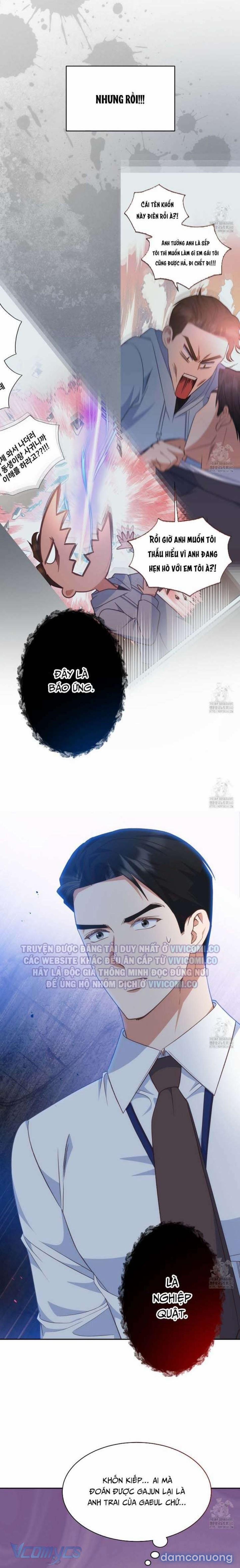 [18+] Sếp Của Anh Trai Tôi Đã Vượt Quá Giới Hạn 21 trang 14