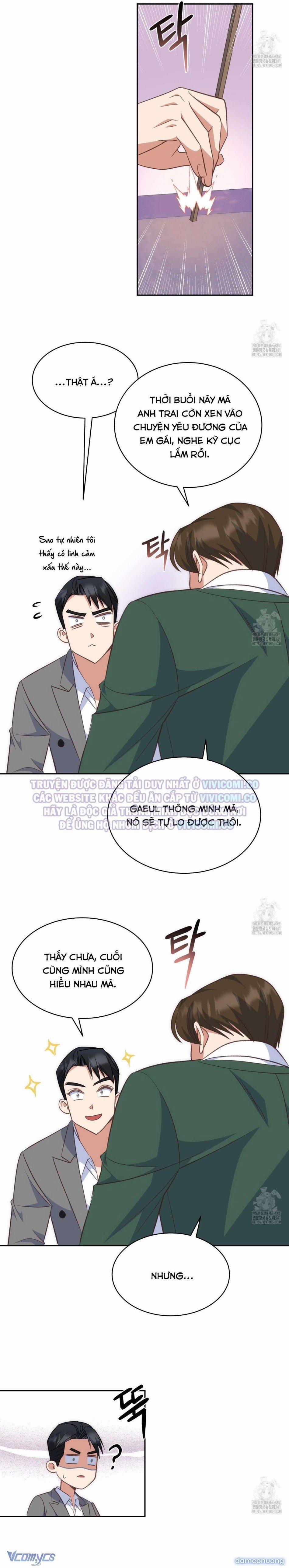 [18+] Sếp Của Anh Trai Tôi Đã Vượt Quá Giới Hạn 23 trang 12