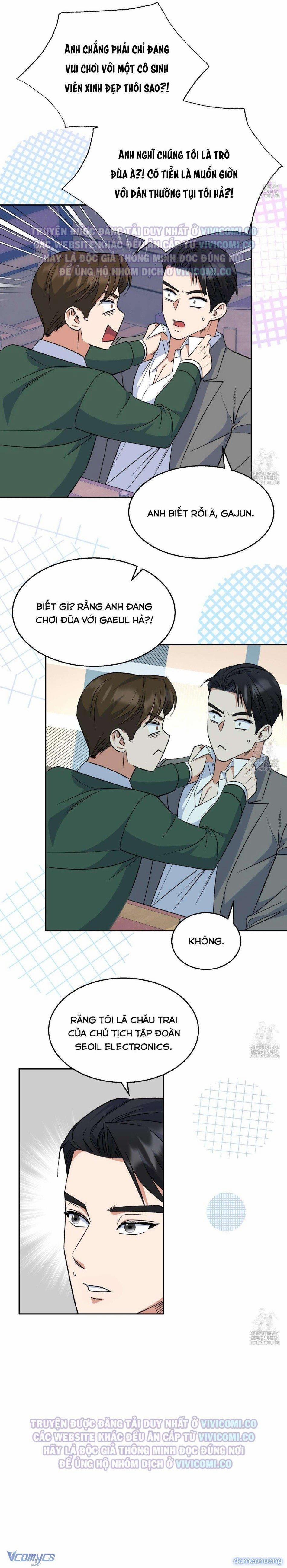[18+] Sếp Của Anh Trai Tôi Đã Vượt Quá Giới Hạn 23 trang 15
