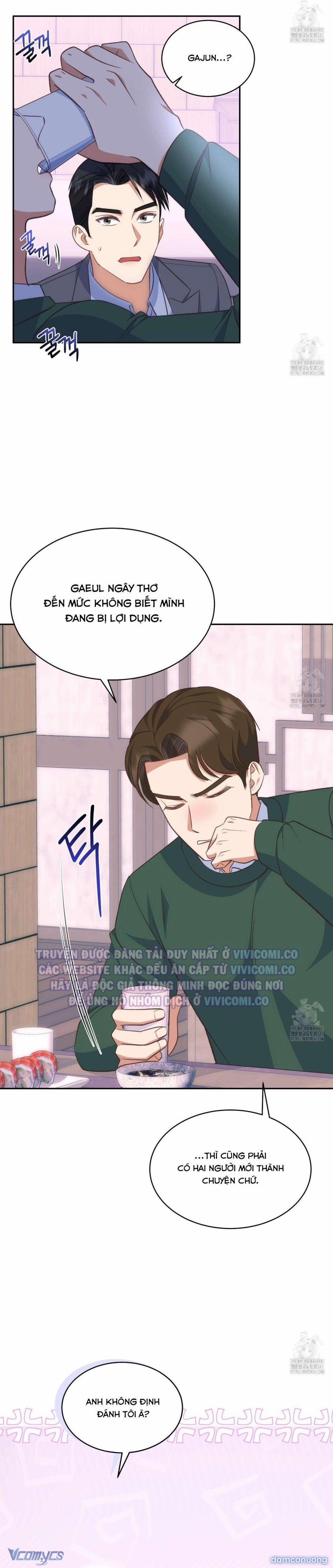 [18+] Sếp Của Anh Trai Tôi Đã Vượt Quá Giới Hạn 23 trang 8