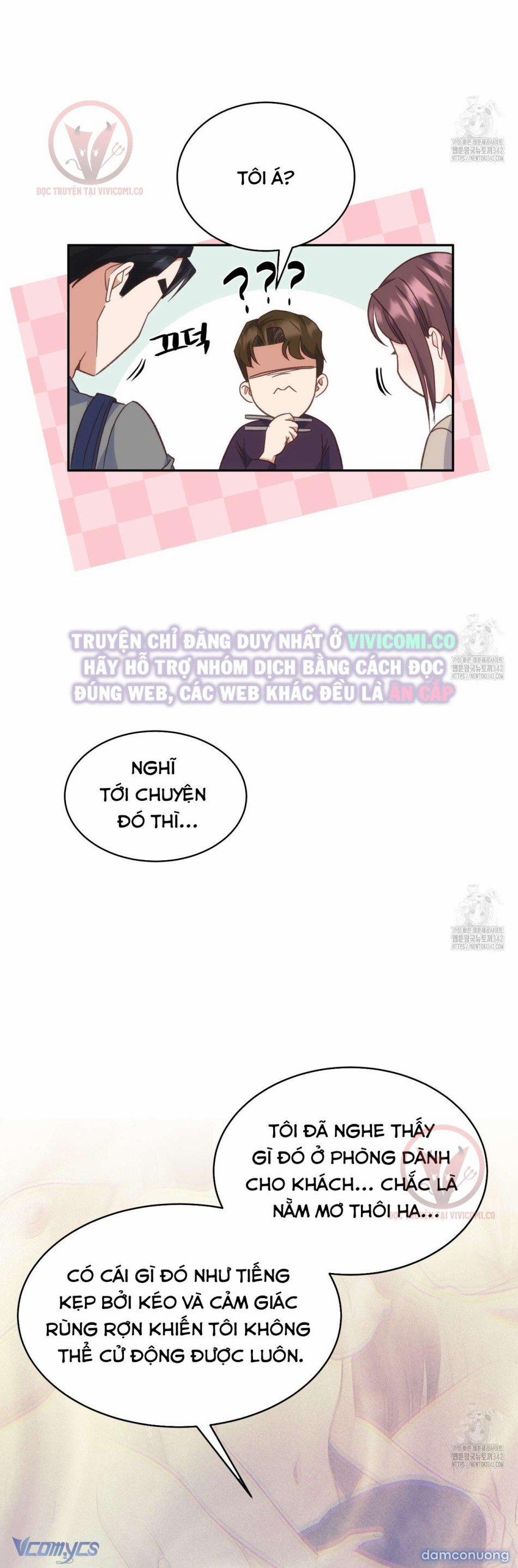 [18+] Sếp Của Anh Trai Tôi Đã Vượt Quá Giới Hạn 25 trang 10
