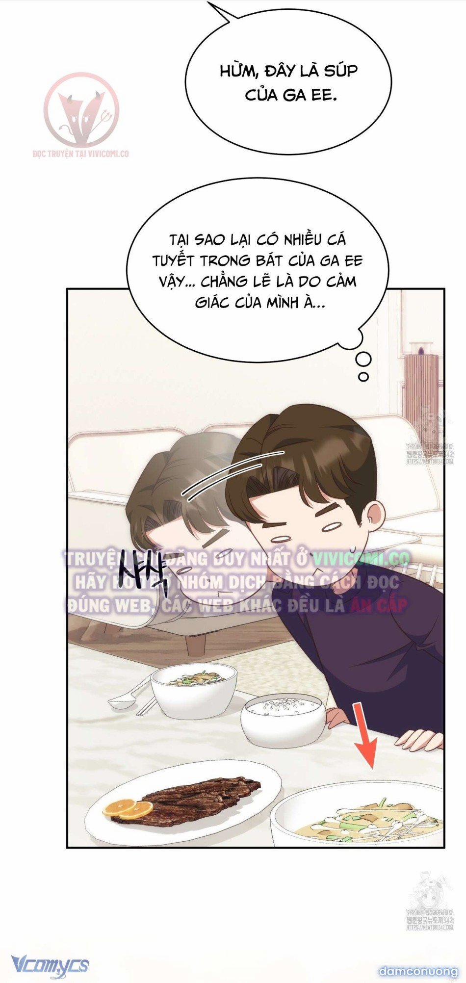 [18+] Sếp Của Anh Trai Tôi Đã Vượt Quá Giới Hạn 25 trang 4