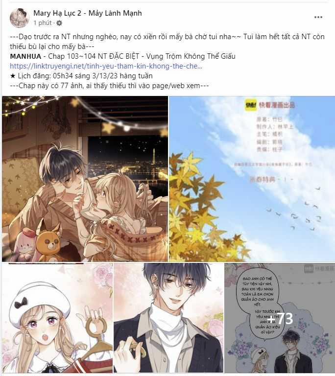 [18+] Sự Ngọt Ngào Đẫm Máu 11.1 trang 3