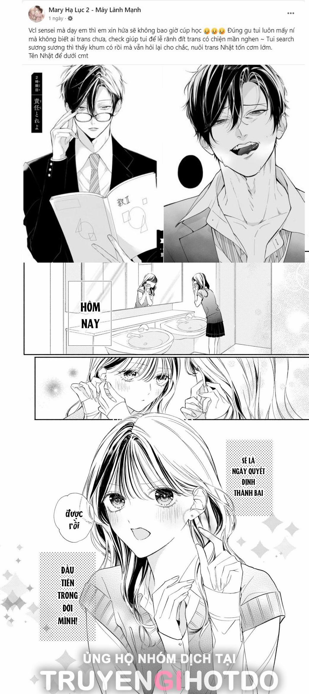 [18+] Thầy Ơi Hãy Ngã Vào Lòng Em Đi! 1 trang 4
