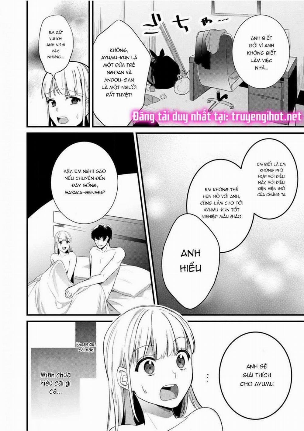 [ 18+] Tôi Bị Phụ Huynh Của Một Đứa Nhóc Mẫu Giáo Ôm Hôn 6 trang 4