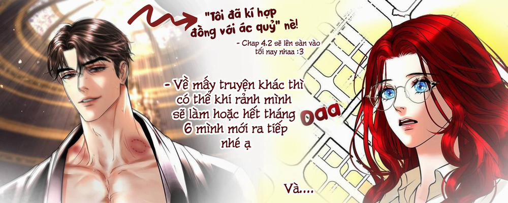 [18+] Tôi Đã Kí Hợp Đồng Với Ác Quỷ 4.2 trang 1