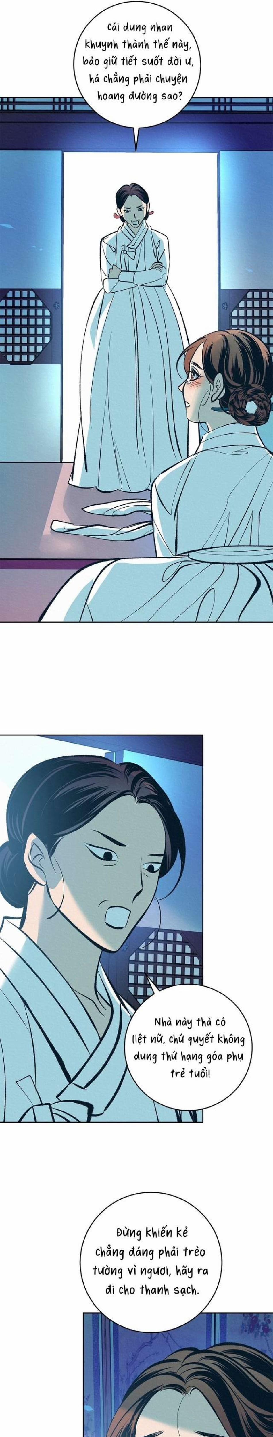 [ 18+ ] Truyện Người Góa Phụ Buộc Dải Lụa 1 trang 3