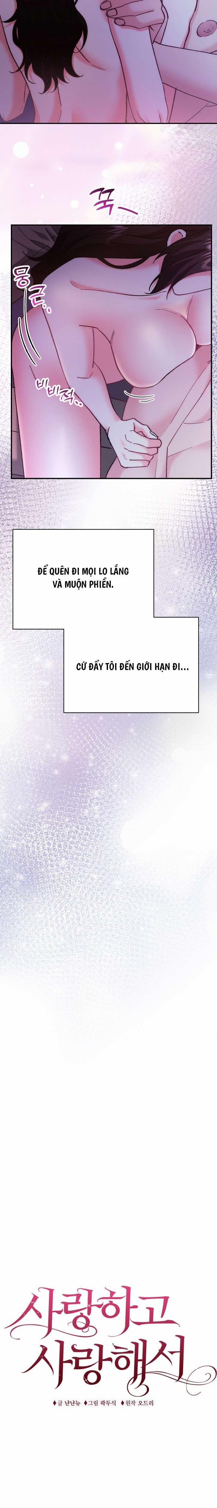 [18+] Vì Yêu Và Yêu 9 trang 3