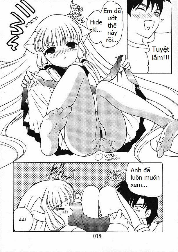 2000-nen no Zettai Shoujo (Chobits) Oneshot trang 14