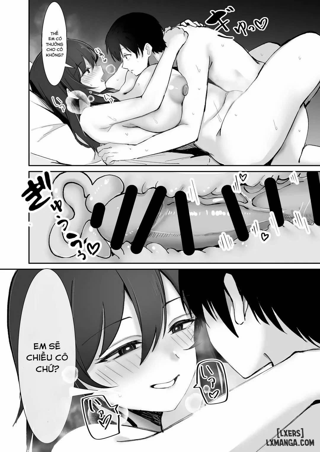 200cm Deka Hoikushi wa Bosei ga Tarinai node Boku ga Renshuudai ni naru Hanashi Oneshot trang 37