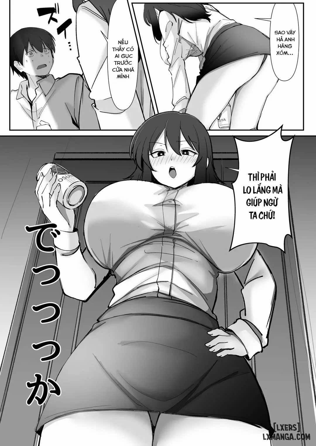 200cm Deka Hoikushi wa Bosei ga Tarinai node Boku ga Renshuudai ni naru Hanashi Oneshot trang 6
