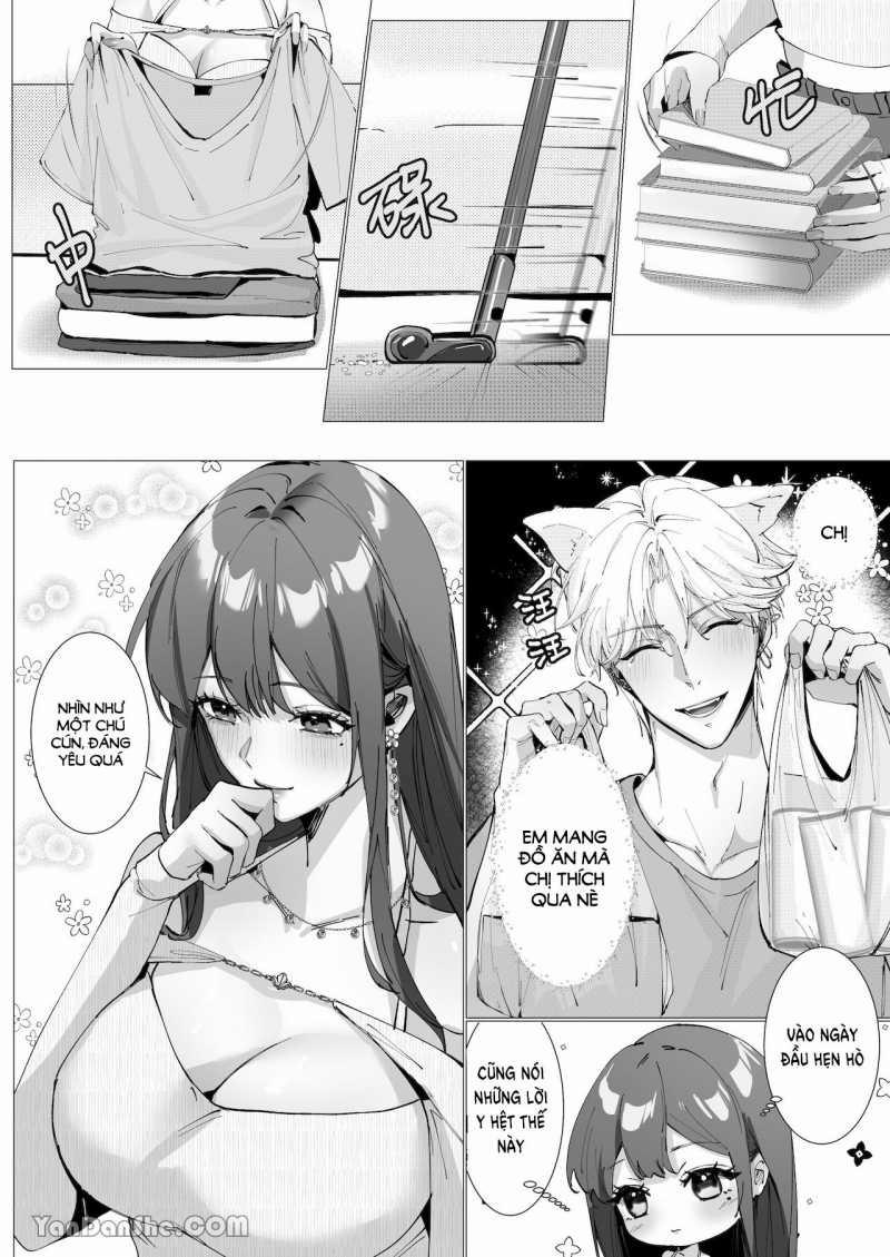 [21+] 0.1% Tình Yêu Vol 2 Thời Gian Nạp Năng Lượng Của Bạn Trai Nhỏ Tuổi Và Chị Gái 3 trang 7