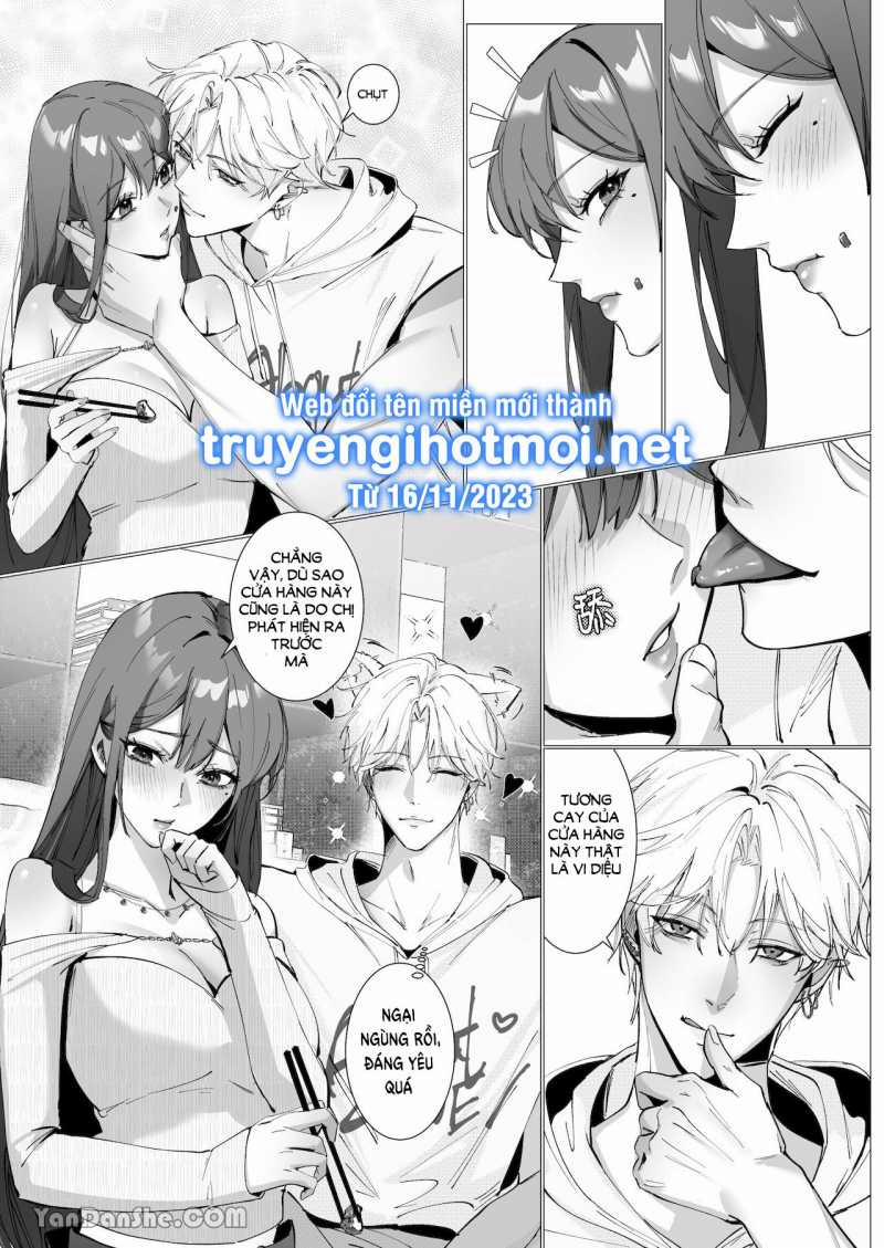 [21+] 0.1% Tình Yêu Vol 2 Thời Gian Nạp Năng Lượng Của Bạn Trai Nhỏ Tuổi Và Chị Gái 4 trang 4