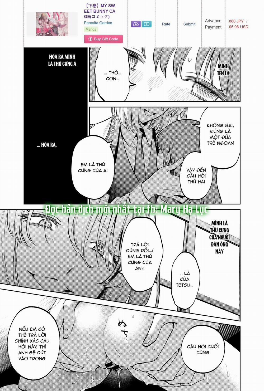 [21+] Chiếc Lồng Thỏ Ngọt Ngào Của Tôi 16 trang 8
