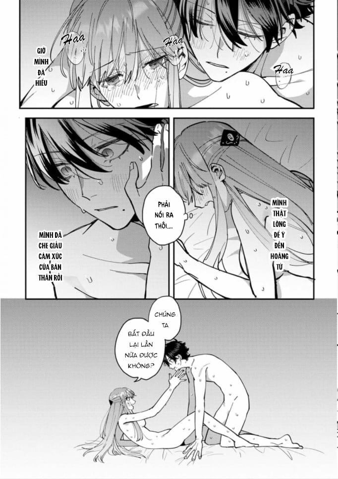 [21+] Chuyển Sinh Thành Nữ Phụ Phản Diện, Tôi Bị Trói Buộc Bởi Hoàng Tử Yandere Mạnh Nhất Ngoài Nam Chính 4.2 trang 12