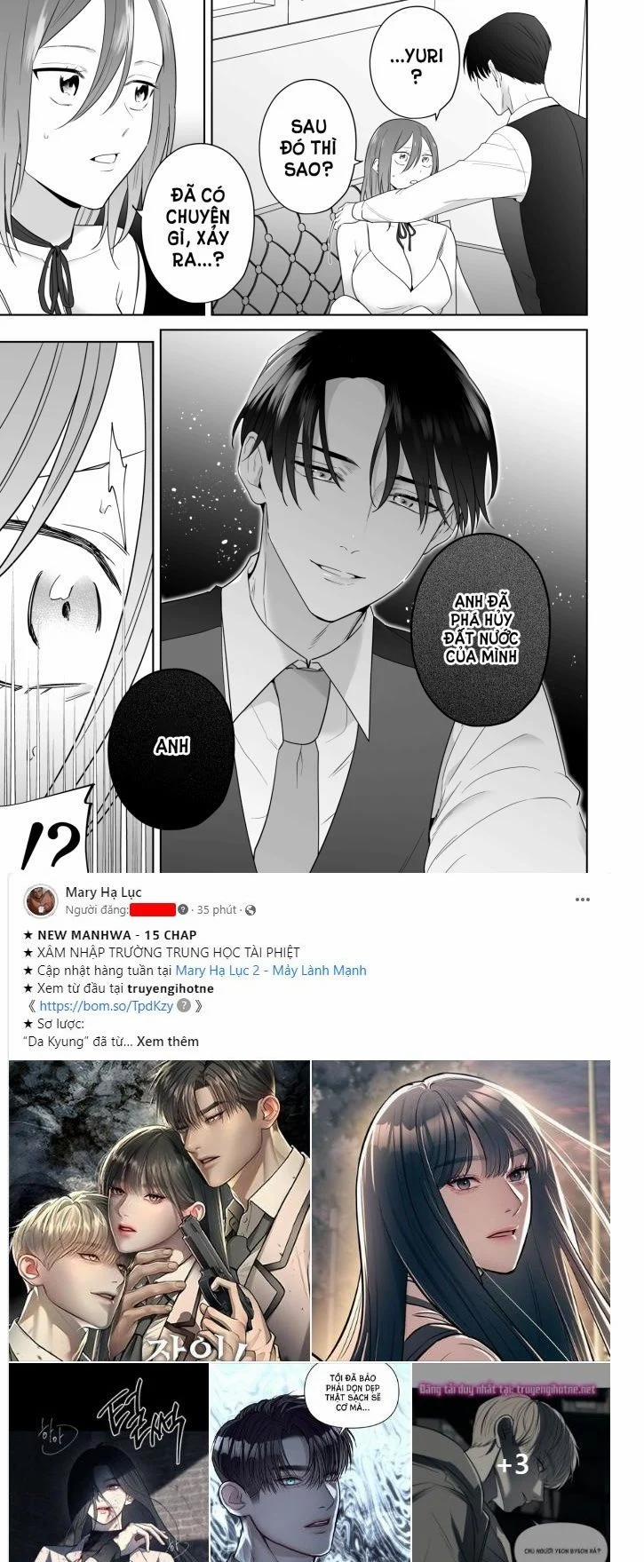 [21+] Cựu Nhân Vật Phản Diện Và Hoàng Tử Sa Ngã – Nam Yandere 3.1 trang 9