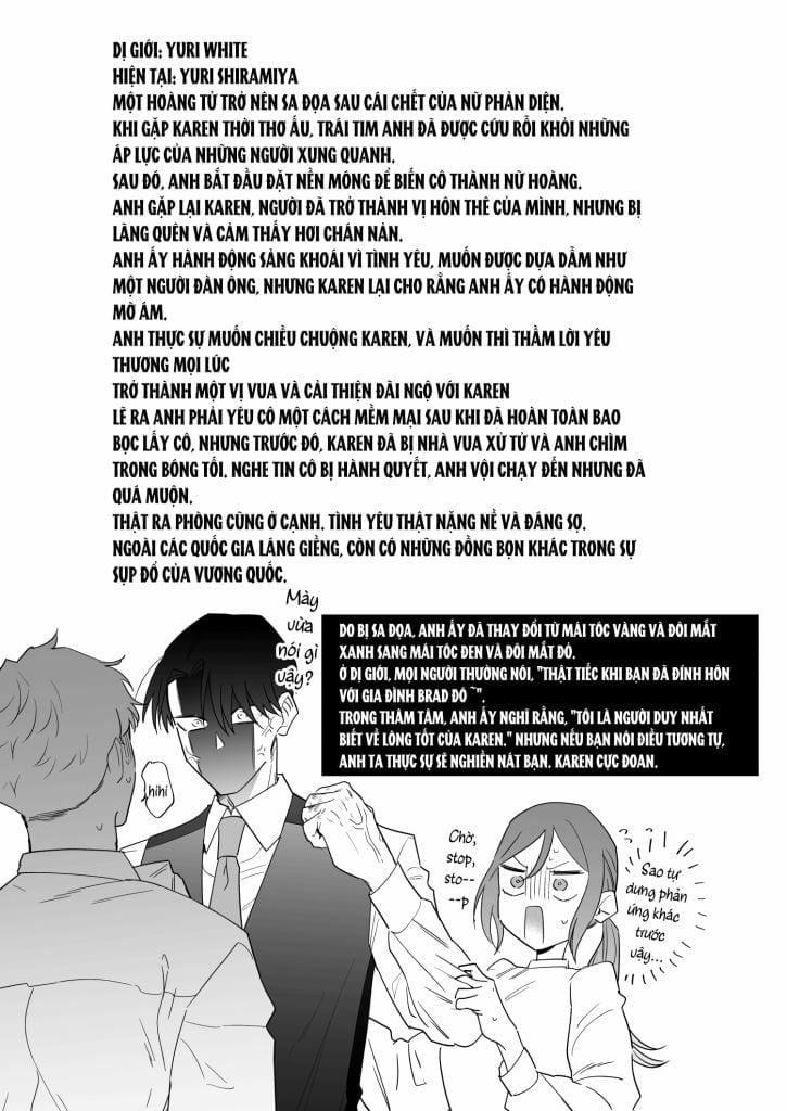 [21+] Cựu Nhân Vật Phản Diện Và Hoàng Tử Sa Ngã – Nam Yandere 5 trang 9